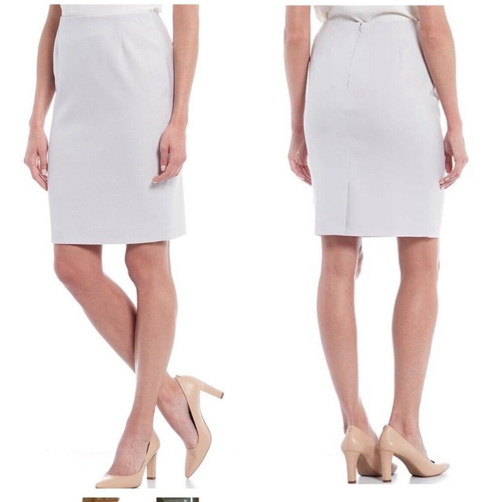 Alex Marie Tabitha skirt Anywhere Everywhere Work Skirt size 16 Career gray